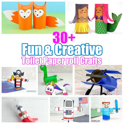 30 Cute Fun Toilet Paper Roll Crafts ConservaMom