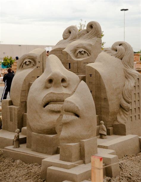 galveston texas usa anna hoychuk castle art sand castle snow sculptures sculpture art