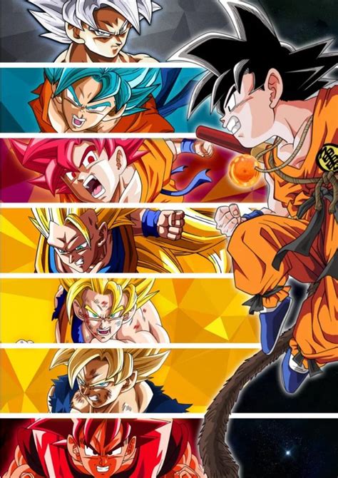 Project Goku 2 Poster By Kamen Rider Displate Anime Dragon Ball Super Dragon Ball Super