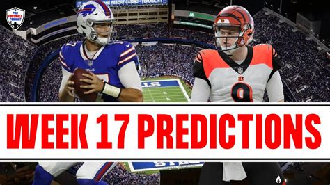 Nfl Week 17 Playoff Picture And Predictions For Every Game Pro Football