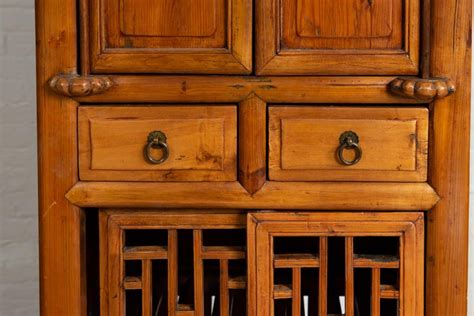 Kitchen storage cabinet for $2,457.00 (8/25/2021). Antique Chinese Slender Kitchen Cabinet with Doors ...