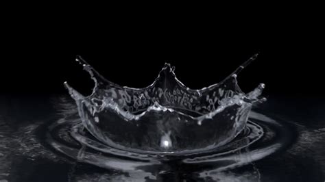 Water Drop In Slow Motion Footage Video Youtube