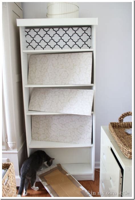 And here is the but, ikea you changed the hardware that attaches to the bookcase. IKEA Billy Bookcase Makeover - In My Own Style