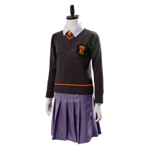 Harry Potter Gryffindor Uniform Hermione Granger Cosplay Costume For A