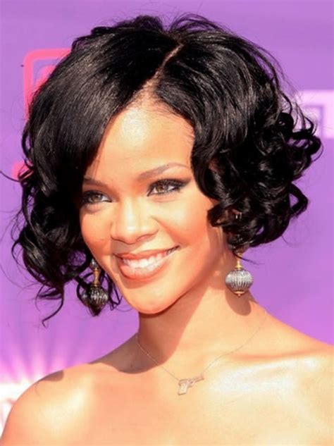 Black Curly Bob Hairstyle Hairstyles Weekly