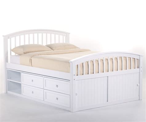 Full size captains bed for kids from custom kids furniturecaptain beds with storage drawers walmartbroyhill kids marco island full captains bed with twin trundle and storage drawer espresso see details product south shore zach twin storage bed 39 with 3 drawers chocolate. Schoolhouse Captains Full Size Bed in White - Kids ...