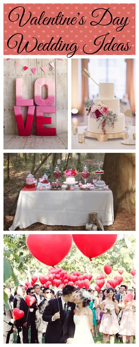 Valentines Day Wedding Ideas Rustic Wedding Chic