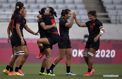 China Makes Breakthrough In Women S Rugby Sevens At Tokyo Olympics Xinhua English News Cn