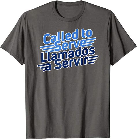 Spanish Language Called To Serve Lds Missionary T Shirt