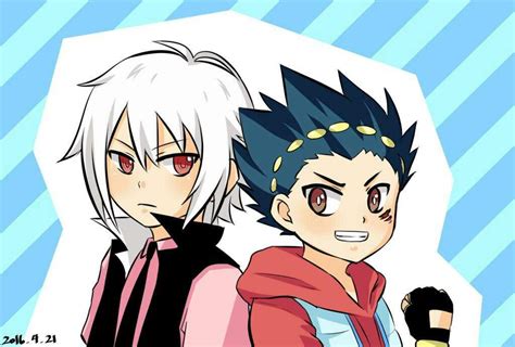 You are 11 years old, and shu and valt are 6 years old! Beyblade burst:Shu x Valt | Yaoi Amino Español Amino