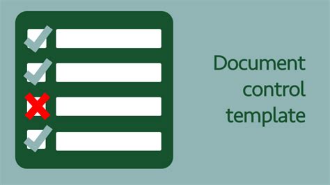 Let's look at some good practices for keeping your files easily searchable and accessible. Document Control Template - Excel off the grid