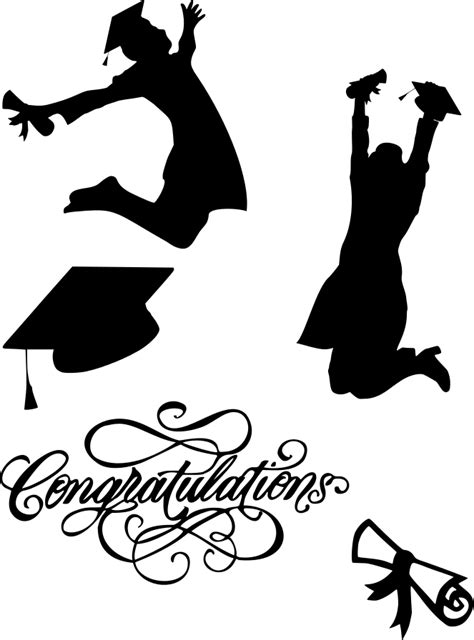 Maybe you would like to learn more about one of these? The Lady Wolf: Graduate Silhouettes SVG | Silhouette ...
