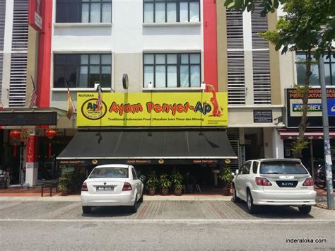 Get their location and phone number here. Restoran Ayam Penyet AP, Sungai Buloh - Kayangan Cinta Kita