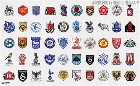 Impeccable Work Reimagined Premier League Logos By Daniel Norris Footy Headlines