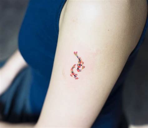 Tiny Koi Fish Tattoo By Zihee Tattoo Post 26969