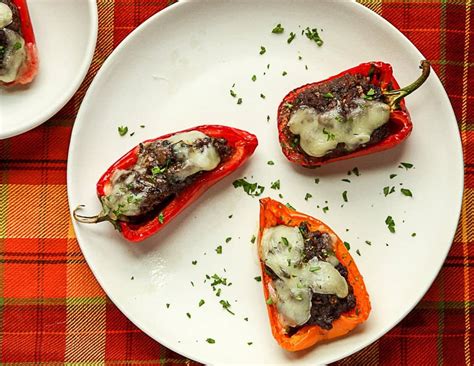 Vegetarian Black Bean Stuffed Mini Peppers The Food Blog