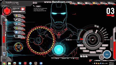 Iron Man Animated Theme For Windows Youtube