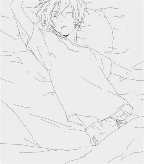 Manga Anime And Sleep Image Anime Poses Reference Sleeping Drawing