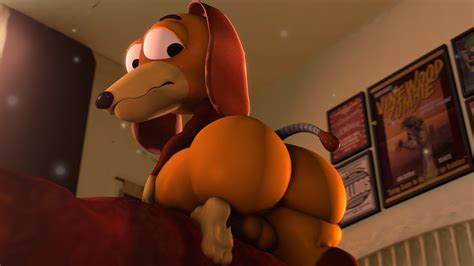 Rule 34 Aidenz Bedroom Big Ass Big Butt Slinky Toy Story Slinky Dog