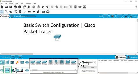 NETWORK ENGINEER STUFF Cisco Packet Tracer Lab Basic Switch