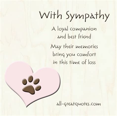 Pet Sympathy Card Printablepet Condolence Cardpet Sympathydog
