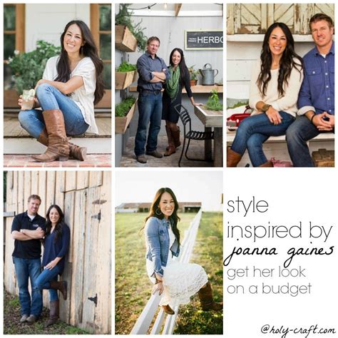 Style Inspired By Joanna Gaines Get The Look On A Budget Joanna Gaines