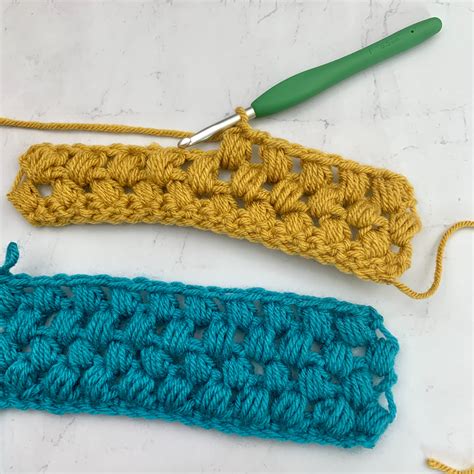 Puff Stitch Crochet Stitch Tutorial Okiegirlblingnthings