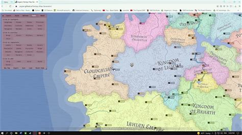 Azgaars Fantasy Map Generator Tutorial Part 5 State Annexation And