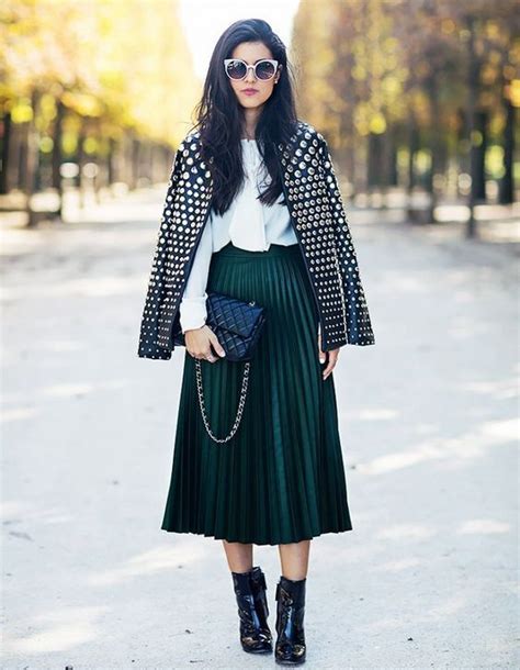 How To Style A Midi Skirt For Winter 15 Ideas Styleoholic