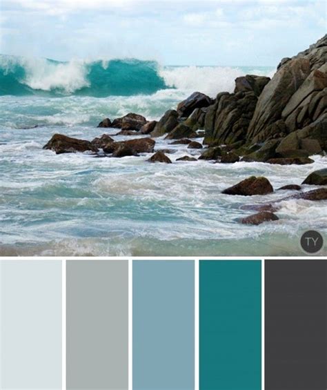 Nautical Blues And Water Hues Palette By Beaurina Benjamin Nautical