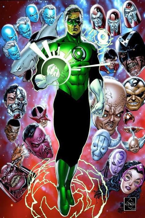 Green Lantern Rogues By Ethan Van Sciver Comic Book Characters Comic