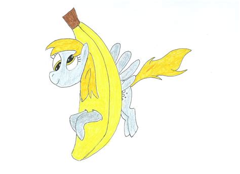 Rq Derpy Banana By Ponycleverblue