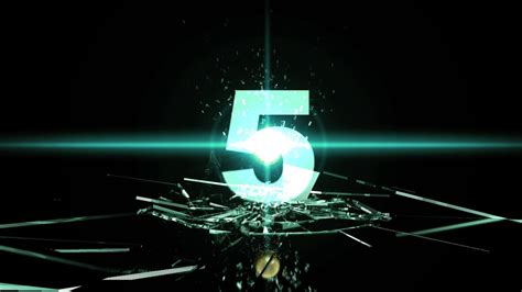 5 Sec Countdown Timer V 415 Shatters Glass With Sound Effects Hd 4k