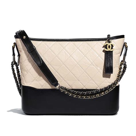 Chanel Women Chanels Gabrielle Large Hobo Bag In Calfskin Leather