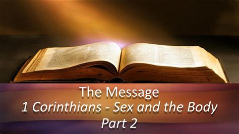 Another Sermon About Sex 1 Corinthians Sex And The Body Part 2 10