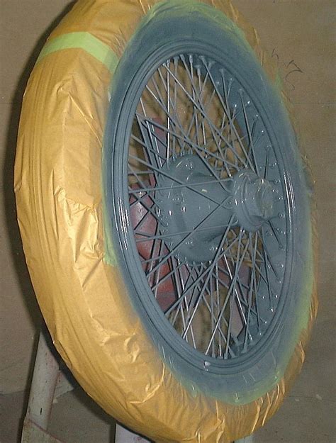 Wire Wheels Painting Wire Wheels