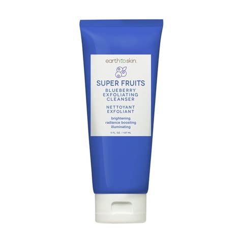 Earth To Skin Super Fruits Blueberry Exfoliating Cleanser 5 Oz