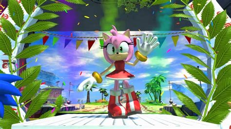 Sonic And Sega All Stars Racing Amy Race Gameplay Hd Youtube