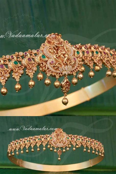Antique Kamarband Waist Belt For Women Bridal And Partywear Bangles