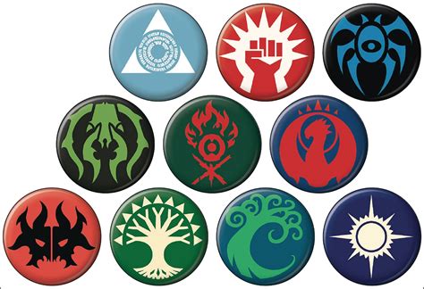 Magic The Gathering Guilds Of Ravnica Button Atomic Empire