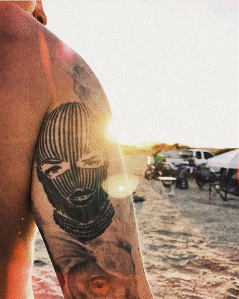 Money tattoo gangsta tattoos gangster tattoos ski mask tattoo sleeve tattoos tattoo stencils tattoo designs tattoo design drawings chicano tattoos. The 25+ best Ski mask tattoo ideas on Pinterest | Tattoo ...