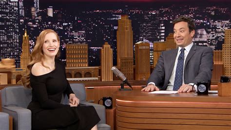 Watch The Tonight Show Starring Jimmy Fallon Episode November Jessica Chastain Timoth E