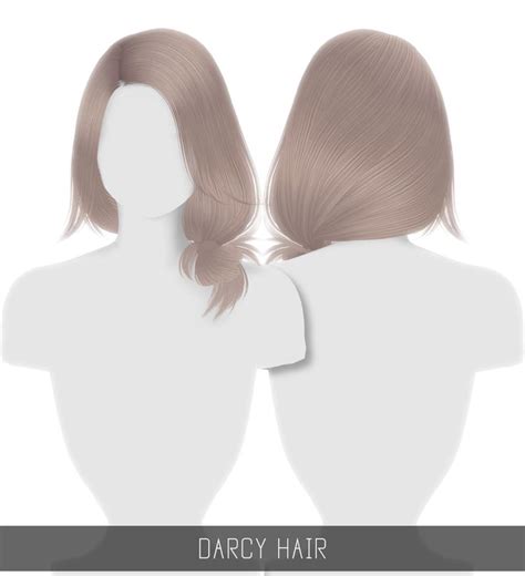 Darcy Hair Sims 4 Sims Hair Sims 4 Toddler