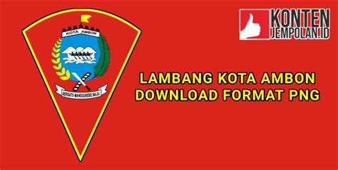 Lambang Kota Ambon Png Download Logo Gratis