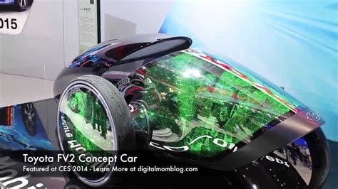 Toyota Fv2 Concept Car At Ces 2014 Youtube