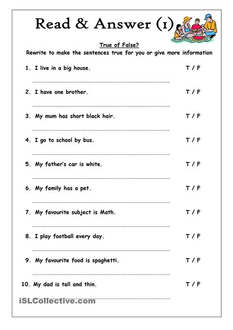 Passages For Grade 6 With Questions And Answers Printable Worksheet