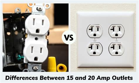 15 Amp Vs 20 Amp Outlet Is There A Difference