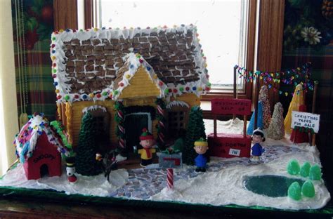 2004 Holzbauer Gingerbread House A Charlie Brown Christmas