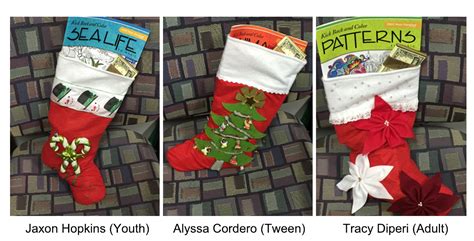 Christmas Stocking Decorating Contest Winners Announced Macedon