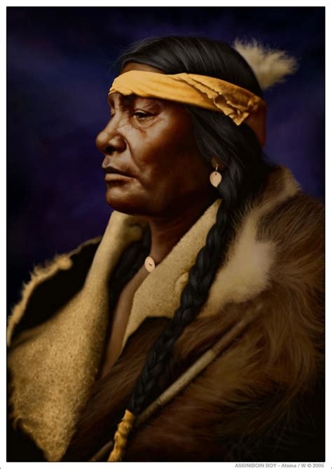 Assiniboin Boy Atsina By Wendelin On Deviantart